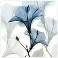 thumbnail image 3 of Blue Xray Floral Frameless Free Floating 24 in x 24 in Photography Art Prints, by Empire Art, 3 of 12