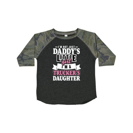 

Inktastic Im Not Just Daddys Little Im a Truckers Daughter Gift Toddler Toddler Girl T-Shirt