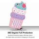 thumbnail image 4 of Megantree Cute iPhone 6 Plus Case, iPhone 6S Plus Cases, 3D Cartoon Ice Cream Cherry Cupcakes Shaped Soft Silicone Rubber Full Protection Shockproof C, 4 of 4