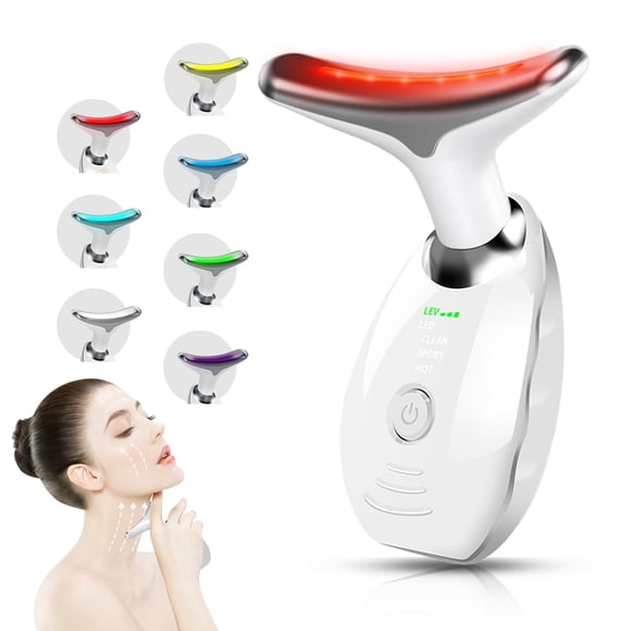 Masajeador facial y cuello Yolopim Masajeador facial de cuello 7 colores