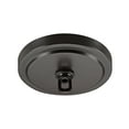 thumbnail image 3 of Aspen Creative 21508-11, Oil Rubbed Bronze Transitional Chandelier Fixture Canopy Kit, 5-1/2" Diameter with Collar Loop, 1" Center Hole, 3 of 6