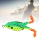 thumbnail image 3 of Señuelos Flotantes Para Ranas De Agua, Cebos Para Ranas, Plástico Flexible Duradero, Realista Para Pesca De Salmón Con Cabeza De Serpiente, 3 of 7