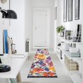 thumbnail image 4 of Yayeee Runner Rug for Bedroom 2'x6' Machine Washable Hallway Non Slip Mat, Colorful Flowers Pattern, 4 of 8
