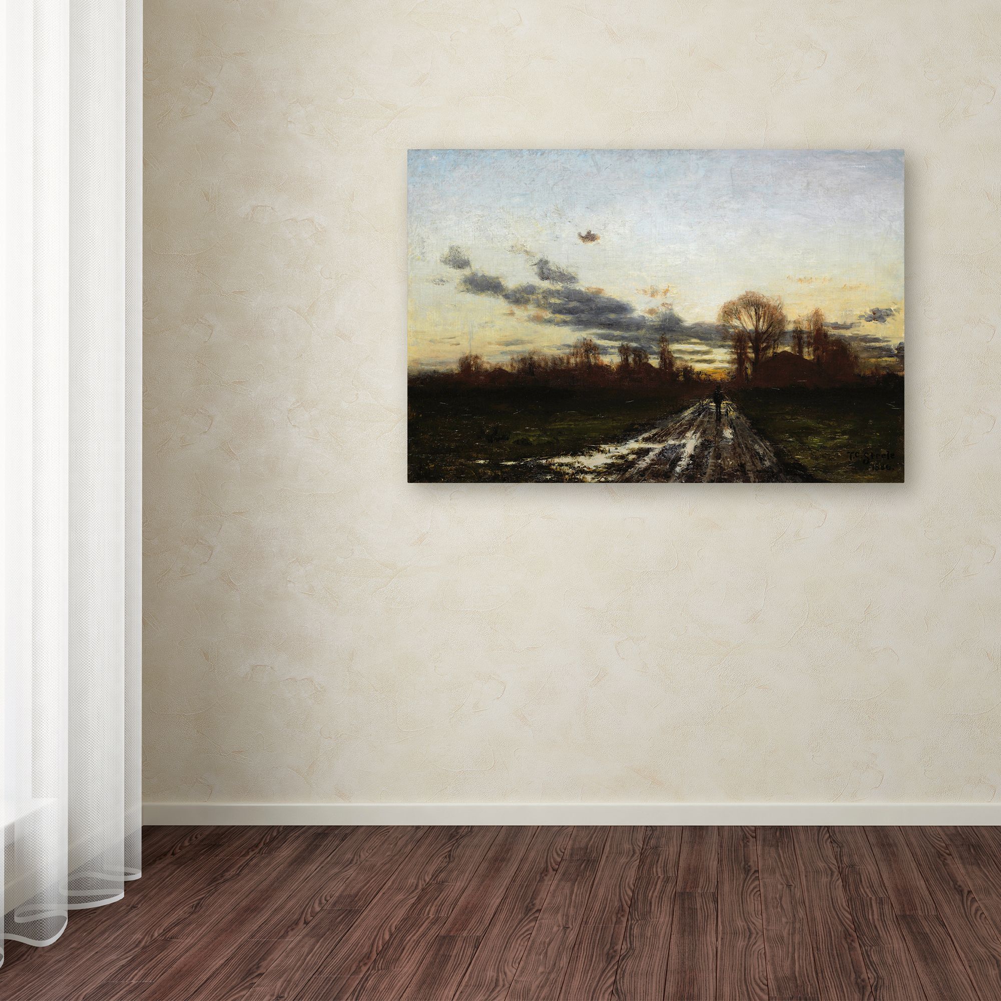 T.C. Steele 'Sunrise' Canvas Art