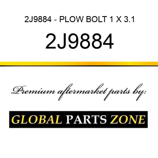 2J9884 - PLOW BOLT 1 X 3.1/4 4J9058 fits Caterpillar (CAT)