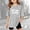 Grey, variant on Stylish Graphic Letter Print Tee Shirts For Girls Comfortable Casual Daily Wear Soft Breathable T-Shirts Kids Short Sleeve Crewneck Solid Basic Tees Casual Tops