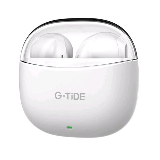 Audífonos Bluetooth Cancelación de Ruido Sport 25mAh + estuche 300mAh IPX4 G-TIDE L21 Blanco