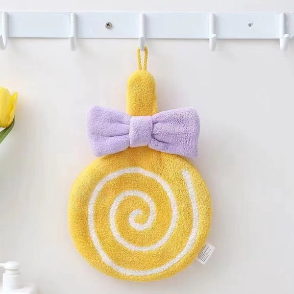 Menrkoo Thickened Towels For The Kitchen And Bathroom. Yellow