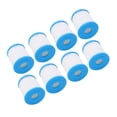 thumbnail image 2 of 8 cartuchos de filtro de piscina de poliéster reutilizables de alta resistencia y alta capacidad de filtración., 2 of 14