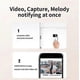 thumbnail image 2 of Smart Wireless DoorBell WiFi Intelligent Visual Remote Video Doorbell, 2 of 5
