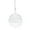 White, variant on sunsanly Hanging Chicken Feeder Hamster Rabbit Treat Ball Vegetable String Ball Poultry Fruit Holder with Adjustable Height Stainless Steel Chain Easy Assembly Feeding Tool for Poultry Chinchillas