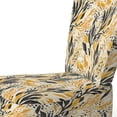 thumbnail image 4 of Designart "Soft Colors Botanicals Pattern" Upholstered Modern & Contemporary Accent Chair and Abstract Arm Chair - Multiple Color & Pattern, 4 of 7