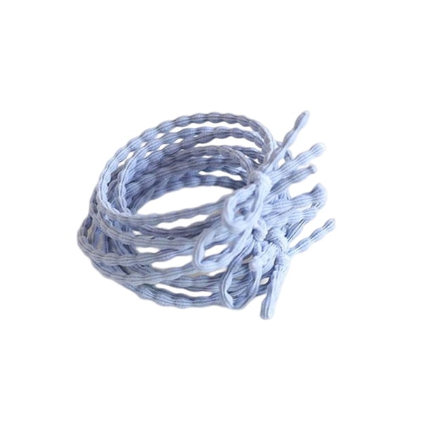 Sonducket 10 piezas de banda elástica para el cabello, lazo, fiesta Simple, viaje, playa, escuela, trabajo, cuerda, decoración para el cabello, Accesorio para el cabello tipo 4 Sonducket AP016454-04