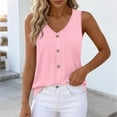 thumbnail image 2 of ShomPort Womens Tank Tops Trendy Eyelet V Neck Loose Sleeveless Shirts Casual Summer Tops, 2 of 6
