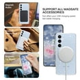 thumbnail image 3 of VENINGO Samsung S24 FE 5G Case 6.7", Supported Magnetic Glitter Sparkle Phone Case,Slim Tpu Transparent Shockproof Protective Case for Samsung S24 FE 5G,Clear, 3 of 8
