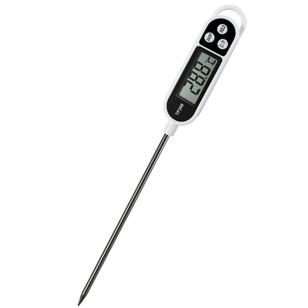 Termómetro Digital para Alimentos TP300 Termómetro para Carne Con Pantalla LCD para Uso Doméstico en La
