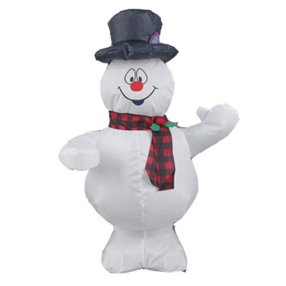 Muñeco de nieve hinchable Airdorables de Warner Brothers, color blanco helado, 56 cm