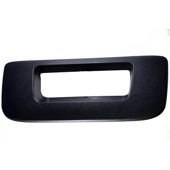 PT Auto Warehouse GM-3547A-BZK - Tailgate Handle Trim/Bezel, Textured Black - without Keyhole Fits select: 2007-2014 CHEVROLET SILVERADO, 2007-2014 GMC SIERRA