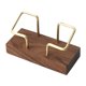 thumbnail image 1 of Organizador de de madera de escritorio de 11x5 cm para reuniones, conferencias accesorias versátiles versátiles de mesa de marco Marrón oscuro, 1 of 8