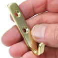 thumbnail image 3 of X Brass J Hooks 2pk, 3 of 5