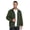 05-Amry Green, variant on Iceglad Men's Lightweight Full-Zip Windbreaker Athletic Jacket with Pockets – Size Up Recommended