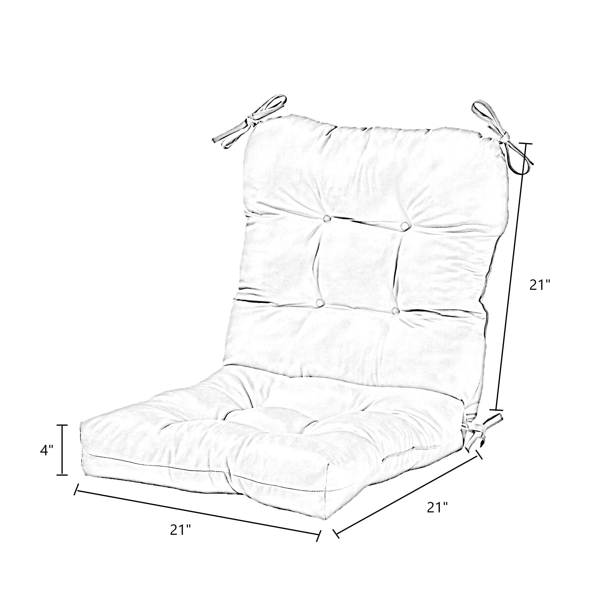 Breeze Floral Outdoor Chair Cushion
