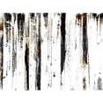 thumbnail image 3 of OnRei 24x19 Black Modern Framed Museum Art Print Titled - Gold Black Woods, 3 of 5
