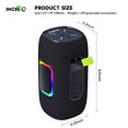 thumbnail image 3 of Altavoz Bluetooth IMENSO Portable Loud V5.3, negro, 3 of 3