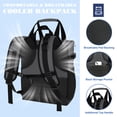 thumbnail image 6 of Insulated Backpack Cooler, DIDADI 600D Leakproof & Waterproof Soft Cooler Bag with Multi-Compartments for Picnic Hiking Lunch (24 Cans), 6 of 8