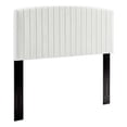 thumbnail image 2 of Modway Rebecca Performance Velvet King / California King Headboard in White, 2 of 12