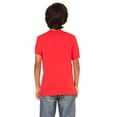 thumbnail image 2 of Bella Canvas Jersey Short-Sleeve Tee 3001Y, L, Red, 2 of 3