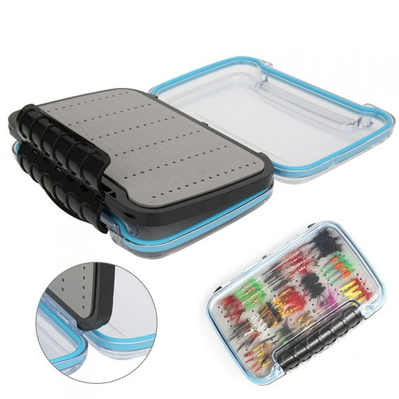 Fishing Box, Double-Sided Fly Fishing Box, Plastic For Sea/ Fishing Fishing Tackle Fishing Lover Fishing Box