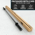 thumbnail image 7 of Synergee 15lb Technique Barbell Black Aluminum Bar for Form & Technique Training for Power & Olympic Lifting., 7 of 7
