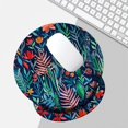 thumbnail image 3 of Floral Mouse Pad With Wrist Guard Stand Rubber Sole Slow Rebound Memory Wrist Guard Mouse Pad Wrist, 3 of 5