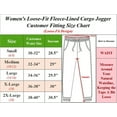 thumbnail image 5 of Womens Loose Fit Fleece Jogger Sweatpants (S-2XL), 5 of 5
