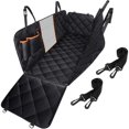 thumbnail image 1 of Funda para asiento de coche para perros, impermeable y antideslizante, funda universal para asiento trasero con ventana de observación y cinturón de seguridad, 1 of 5
