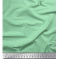 thumbnail image 1 of Soimoi Green Poly Georgette Fabric Dots Dots Print Sewing Fabric Yard 52 Inch Wide, 1 of 3