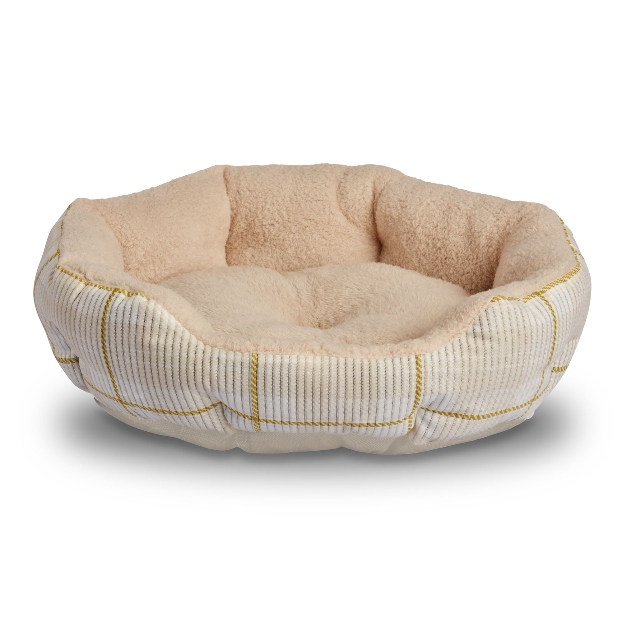 Vibrant Life Cuddler Small Cat / Dog Bed, Tan