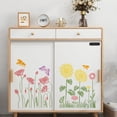 thumbnail image 6 of Sinekong 8Pcs Wildflower Stencils for Painting, Reusable Large Spring Floral Wall Stencils for Painting on Wood Wall Canvas(12x16In), 6 of 8