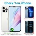 thumbnail image 4 of Smasener for iPhone 14 Pro Max (6.7 inch)/ iPhone 14 Pro (6.1 inch) Camera Lens Protector,Anti Scrach HD Tempered Metal Glass Camera Screen Protector Shockproof Cover Film, 4 of 6