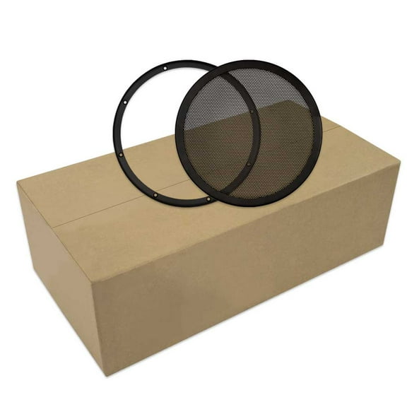 24 Goldwood Sound SG-M10 Heavy Duty Steel Mesh Snap On Woofer Grills for 10" Speakers