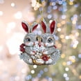 thumbnail image 4 of DESIGNICE Easter Bunnies - Cute Easter Bunny Earrings 2D Pendant for Women Acrylic Easter Basket Eggs Bunny Rabbit Earrings Earrings Jewelry Gift, 4 of 7