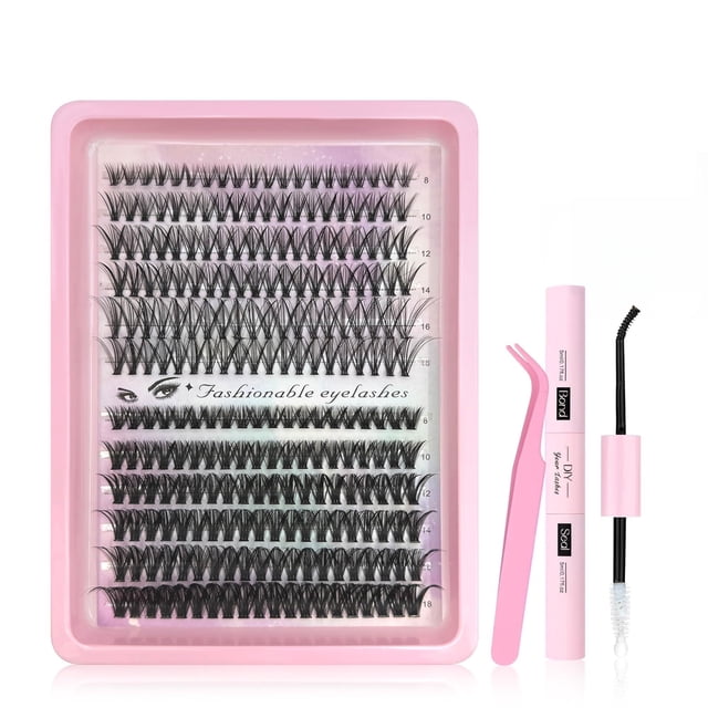 Kit de extensiones de pestañas NuoNuole, 240 piezas, 8-16 mm, 40D y 50D