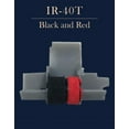 2 Pack IR40T, IR40T Black and Red Ink Roller Ribbon Cartridge
