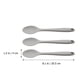 thumbnail image 5 of 3 unids cocina silicona cucharas de cucharas cucharas sopa cucharas creativas ensalada cucharas, 5 of 8