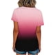 thumbnail image 5 of Tops para hombre, blusas y camisas de cuello redondo y manga corta para hombre, blusas y camisas casuales deportivas con estampado degradado divertido para hombre y mujer, blusas vintage de manga cort, 5 of 8