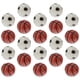 thumbnail image 3 of 20 piezas Mini pelotas deportivas, casa de muñecas, pelotas de fútbol, ​​modelo de pelotas de baloncesto en miniatura, 3 of 4