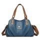 thumbnail image 1 of Bolso de mujer, bolso de mamá de mediana edad, bolso bandolera de hombro de color combinado, bolso de mano atmosférico, 1 of 6
