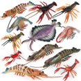 thumbnail image 2 of Figuras de animales marinos de simulación, modelos de acción, langostas, cangrejos, cangrejos de río, cangrejos ermitaños, pulpos, caracoles, juguetes para niños, regalo, 2 of 5