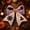 QV155, variant on halloween decor Halloween Bow Decorations Party Decorations Ghost Festival Window Hangings Fabric Decorations